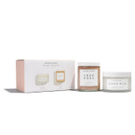 Herbivore Instant Vacation Silky Soft Body Gift Set | Coco Rose Coconut Oil Body Polish & Cloud Milk Coconut + Maca Firming Body Cream, Plant Based, Vegan, Cruelty Free