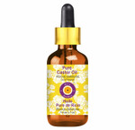 Dève Herbes Castor Oil (Ricinus Communis) With Glass Dropper | Cold Pressed | Pure | Pure | Natural | For Diluting Essential Oils | For Hair, Skin & Massage | Viscous | Unisex | 30Ml (1 Oz) Dève Herbes Castor Oil (Ricinus Communis) With Glass Dropper | Cold Pressed | Pure | Pure | Natural | For Diluting Essential Oils | For Hair, Skin & Massage | Viscous | Unisex | 30Ml (1 Oz)