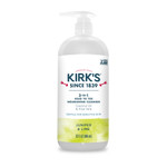 Kirk'S 3-In-1 Head To Toe Nourishing Liquid Cleanser- For Men, Women & Children - Premium Coconut Oil & Aloe Vera- Non Gmo & Vegan -Juniper & Lime - 32 Fl Oz Kirk'S 3-In-1 Head To Toe Nourishing Liquid Cleanser- For Men, Women & Children - Premium Coconut Oil & Aloe Vera- Non Gmo & Vegan -Juniper & Lime - 32 Fl Oz