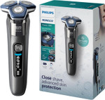 Philips Norelco Shaver 7300, Rechargeable Wet & Dry Electric Shaver With Senseiq Technology, Pop-Up Trimmer, Charging Stand, Click-On Nose Trimmer, & Travel Case, S7887/92 Philips Norelco Shaver 7300, Rechargeable Wet & Dry Electric Shaver With Senseiq Technology, Pop-Up Trimmer, Charging Stand, Click-On Nose Trimmer, & Travel Case, S7887/92