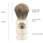 Special S1 Best Badger Shave Brush 90Mm Shave Brush By Simpson