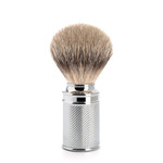 Mühle Traditional Silvertip Badger Shaving Brush | Chrome Plated Stainless Steel Handle | Luxury Shave Accessory For Men Mühle Traditional Silvertip Badger Shaving Brush | Chrome Plated Stainless Steel Handle | Luxury Shave Accessory For Men