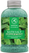 Bath Sea Salt Peppermint 21.16 Oz (600G) - Bath Salts With Peppermint Essential Oil For Bath Soak - Relaxing Bath - Body Care - Muscle Relaxation - Aromatherapy Bath Salts - Mint Bath Salt Bath Sea Salt Peppermint 21.16 Oz (600G) - Bath Salts With Peppermint Essential Oil For Bath Soak - Relaxing Bath - Body Care - Muscle Relaxation - Aromatherapy Bath Salts - Mint Bath Salt