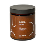 Maude Soak No. 2 - Nourishing Mineral Bath Salts - Hand-Harvested Dead Sea Salt With Magnesium & Potassium Chloride - Soften & Rejuvenate Skin - Notes Of Pink Pepper & Lemon (8 Oz) Maude Soak No. 2 - Nourishing Mineral Bath Salts - Hand-Harvested Dead Sea Salt With Magnesium & Potassium Chloride - Soften & Rejuvenate Skin - Notes Of Pink Pepper & Lemon (8 Oz)