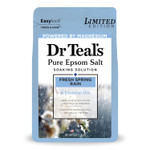 Dr Teal'S Epsom Salt Magnesium Soak, Limited Edition Fresh Spring Rain, 3Lbs