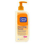 Clean & Clear Morning Burst Oil-Free Facial Cleanser With Vitamin C & Bha, Daily Nourishing Face Wash Gently Cleanses To Remove Oil & Pore Clogging Impurities, 8 Fl. Oz