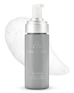 Cosmedix Clarify Salicylic Acid Foaming Face Wash For Women & Men - Exfoliating Facial Cleanser For Sensitive & Blemish-Prone Skin - Gentle Facewash With Aloe Vera For Glowing Skin, Gluten Free