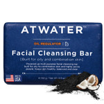 Atwater Charcoal Facial Cleansing Bar For Oily To Combination Skin, Sulfate Free Rich Lathering Charcoal Face Soap; Gentle Face Cleanser For Daily Use; Natural MenS Face Wash - 142 Grams / 5 Oz Atwater Charcoal Facial Cleansing Bar For Oily To Combination Skin, Sulfate Free Rich Lathering Charcoal Face Soap; Gentle Face Cleanser For Daily Use; Natural MenS Face Wash - 142 Grams / 5 Oz