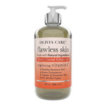 Olivia Care Vitamin C Daily Brightening Facial Cleanser - All Natural Moisturize, Hydrate, Cleanse - Brighten Age Spot, Tighter & Soothe Skin - Antioxidants - All Skin Type - 8 Fl Oz
