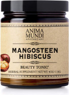 Anima Mundi Apothecary Mangosteen Hibiscus Beauty Tonic - Organic Mangosteen Fruit Powder With Hibiscus Flower - Contains Naturally-Occurring Vitamin C For Skin And Immune Support (4Oz / 113G)