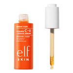 E.L.F. Skin Bright Icon Vitamin C + E + Ferulic Serum Mini, Brightening & Soothing Face Serum, Helps Even Skin Tone, Vegan & Cruelty-Free, 0.5 Fl Oz