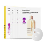 Ongredients Skin Barrier Calming Mask | Hydrating Daily Face Mask For Sensitive Skin | Ceramide, Hyaluronic Acid, Peptide Complex, Soothing, Calming | Vegan, Korean Skin Care 27Ml / 0.91 Fl. Oz. X6Ea Ongredients Skin Barrier Calming Mask | Hydrating Daily Face Mask For Sensitive Skin | Ceramide, Hyaluronic Acid, Peptide Complex, Soothing, Calming | Vegan, Korean Skin Care 27Ml / 0.91 Fl. Oz. X6Ea