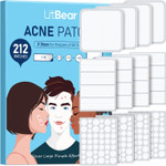 Litbear Large Pimple Patches, (5 Sizes 404 Counts) Big Acne Patches, Big Hydrocolloid Bandages For Body, Back, Face, And Chest, Zit Patches For Large Breakouts, Hydrocolloid Patch (Xl Strip, Square) Litbear Large Pimple Patches, (5 Sizes 404 Counts) Big Acne Patches, Big Hydrocolloid Bandages For Body, Back, Face, And Chest, Zit Patches For Large Breakouts, Hydrocolloid Patch (Xl Strip, Square)