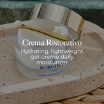 Borghese Crema Ristorativo-24 Moisturizer - Hydrating Face Moisturizer For Fine Lines & Wrinkles With Seaweed Extract & Vitamin E, Normal To Dry Skin