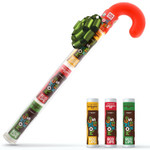Eco Lips Novelty Plastic Candy Cane Gift Set For Holidays & Christmas Gifts, Stocking Stuffers | Mongo Kiss Organic Lip Balm 3-Count Gift Set Eco Lips Novelty Plastic Candy Cane Gift Set For Holidays & Christmas Gifts, Stocking Stuffers | Mongo Kiss Organic Lip Balm 3-Count Gift Set