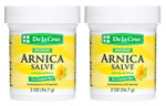 De La Cruz Arnica Salve - Foot Cream For Dry Cracked Heels And Feet - Moisturizing Hand Salve For Dried Hands - 24 Hour Moisture Foot Cream For Dry Cracked Feet And Rough Skin - (2 Ounces - 4 Jars)