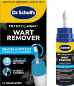 Dr. Scholl'S Freeze Away Wart Remover For Hands & Feet, 12 Ct  Removes Warts Fast In As Little As 1 Treatment, Fast-Acting Treatment For Common And Plantar Wart Removal, Safe To Use On Kids Ages 4+