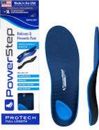 Powerstep Protech Full Length Orthotic Insoles - Medical Grade Arch Support Inserts For Relieving & Preventing Plantar Fasciitis + Heel Pain - Maximum Cushioning + Memory Foam Orthotics Powerstep Protech Full Length Orthotic Insoles - Medical Grade Arch Support Inserts For Relieving & Preventing Plantar Fasciitis + Heel Pain - Maximum Cushioning + Memory Foam Orthotics