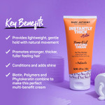 Marc Anthony Biotin Styling Cream - Instantly Thick Plump & Lift With , Polymers And Phytokeratin - Thickening For Fine Hair - 4.93 Oz