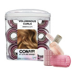 Conair Heatless Curlers- Heatless Curls Overnight - Hair Rollers For Lift & Volume - Assorted Sizes And Colors - 31 Count W/Storage Conair Heatless Curlers- Heatless Curls Overnight - Hair Rollers For Lift & Volume - Assorted Sizes And Colors - 31 Count W/Storage