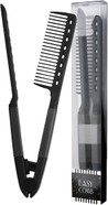 Herstyler Hair Straightening Comb - Straightener Comb For Flat Iron - Makes Styling Easy - Get Straight Hair In Minutes (Purple)
