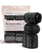 Kitsch Xl Ceramic Thermal Rollers - Self Grip Hair Rollers For Blowout Look Long Hair, Medium & Short Hair, Large Hair Rollers For Volume & Curls, Thermal Curlers - Terracotta, 4Pcs Kitsch Xl Ceramic Thermal Rollers - Self Grip Hair Rollers For Blowout Look Long Hair, Medium & Short Hair, Large Hair Rollers For Volume & Curls, Thermal Curlers - Terracotta, 4Pcs