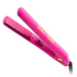 Chi X Barbie 65Th Anniversary Ceramic Flat Iron, Straightener For A Smooth Finish, Adjustable Temperature, 1" Iron