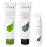 30 Day Trial Kit - 3-Part System For Fine And Thinning Hair - Sulfate And Paraben Free - Leave-In Hair Treatment Shampoo And Conditioner - Thinning Hair Treatment For Men And Women