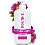 Routine Wellness Anti-Thinning Shampoo For Thinning Hair - Biotin Dht Blocker Women & Men - Color Safe Shampoo For Hair Loss & Healthy Hair - Cucumber - 14Oz Routine Wellness Anti-Thinning Shampoo For Thinning Hair - Biotin Dht Blocker Women & Men - Color Safe Shampoo For Hair Loss & Healthy Hair - Cucumber - 14Oz