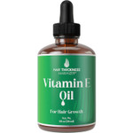 Vitamin E Oil For Hair Growth - Thickening, Moisturizing, Strengthening Serum For Women, Men. Single Ingredient Scalp Treatment For Weak, Dry, Frizzy Hair 2Oz