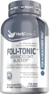 Hair Growth Vitamins For Women & Men | Dht Blocker With Saw Palmetto & 10000Mcg Biotin, Foli Tonic Hair Growth Supplement  Supports Fuller, Thicker Hair Appearance, Non-Gmo, 60 Vegan Capsules