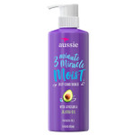 Aussie 3 Minute Miracle Moist Detangling Deep Conditioner Treatment With Avocado Oil, 16 Fl Oz, Paraben And Sulfate Free