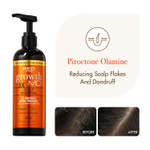 Red By Kiss Growth Md Scalp Shampoo, 5X Menthol Extra Tingling For Thicker & Fuller Hair, Vitamins & Biotin Infused For Strengthening & Itch Relief, Vegan Formula & Cruelty Free (10Oz)