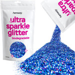 Hemway Eco Friendly Ultra Sparkle Glitter 100G / 3.5Oz - Biodegradable Vegan Cosmetic Safe For Craft Face Hair Nail And Festival Makeup - Super Chunky (1/8" 0.125" 3Mm) - Purple Holographic Hemway Eco Friendly Ultra Sparkle Glitter 100G / 3.5Oz - Biodegradable Vegan Cosmetic Safe For Craft Face Hair Nail And Festival Makeup - Super Chunky (1/8" 0.125" 3Mm) - Purple Holographic