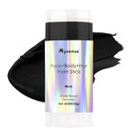 Mysense Black Face Body Hair Paint Stick,Water Based Washable Temporary Hair Color,Non-Toxic Cream Body Paint Stick For Adults And Chidren Halloween Skull Skeleton Zombie Cosplay Makeup,0.5Oz Mysense Black Face Body Hair Paint Stick,Water Based Washable Temporary Hair Color,Non-Toxic Cream Body Paint Stick For Adults And Chidren Halloween Skull Skeleton Zombie Cosplay Makeup,0.5Oz