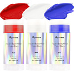 Mysense Pastel Green Face Body Hair Paint Stick,Water Based Washable Temporary Hair Color,Non-Toxic Cream Body Paint Foundation For Adults And Kids Halloween Cosplay Makeup,0.5Oz