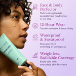 Westmore Beauty Supreme Creme All-Over Complexion Perfector  Long-Lasting Cc Cream Foundation - Waterproof & Transfer-Resistant Skin Tint - 3.3 Oz (Light)