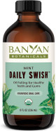 Banyan Botanicals Mint Daily Swish Organic Ayurvedic Pulling Oil With Coconut Oil Mouthwash For Fresh Breath And Sparkling Oral Health* 8 Oz Non Gmo Sustainably Sourced Vegan Banyan Botanicals Mint Daily Swish Organic Ayurvedic Pulling Oil With Coconut Oil Mouthwash For Fresh Breath And Sparkling Oral Health* 8 Oz Non Gmo Sustainably Sourced Vegan