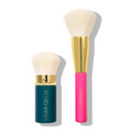 LAURA GELLER NEW YORK Blending Beauties Two-Piece Makeup Brush Gift Set for Powders and Foundation