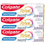 Colgate Total Active Prevention Gum Protect Whitening Toothpaste, Whitening Gum Toothpaste For Gum Inflammation, Redness, Bleeding Gums, Irritation, And Gum Sensitivity, Sls Free, 3.0 Oz