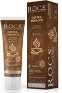 R.O.C.S. Toothpaste - Plaque Removing Paste For Smokers And Coffee Lovers