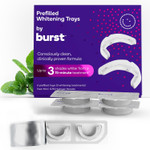 Burst Sensitive Teeth Friendly Whitening Kit | 3 Treatments With 12.5% Hydrogen Peroxide | Up To 3 Shades Whiter After First Use | Prefilled Gel Trays Burst Sensitive Teeth Friendly Whitening Kit | 3 Treatments With 12.5% Hydrogen Peroxide | Up To 3 Shades Whiter After First Use | Prefilled Gel Trays