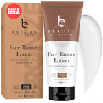 Usa Made With Natural & Organic Ingredients Face Tanner - Face Self Tanning Lotion, Non Toxic Self Tanner For Face, Gradual Tan Lotion, Sunless Moisturizer For Fake Tan For Women & Men
