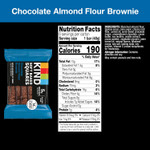 Kind Soft Baked Squares, Chocolate Almond Flour Brownie, Healthy Snack Bars, Gluten Free, 5G Protein, 6 Count
