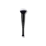 e.l.f. Complexion Duo Brush, Makeup Brush For Applying Foundation & Concealer, Creates An Airbrushed Finish, Made With Vegan, Cruelty-Free BristlesBlack - Complexion Duo