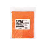 Krazy Sprinkles - Edible Bead Sprinkles (1Lb, 1X Bag) For Decorating Cakes, Ice Cream, Cookies, Pastries And Desserts By Bakell (Orange Pearl, Mini) Krazy Sprinkles - Edible Bead Sprinkles (1Lb, 1X Bag) For Decorating Cakes, Ice Cream, Cookies, Pastries And Desserts By Bakell (Orange Pearl, Mini)