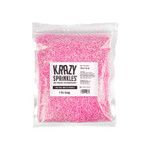 Krazy Sprinkles - Edible Jimmies Sprinkles (1Lb, 1X Bag) For Decorating Cakes, Ice Cream, Cookies, Pastries And Desserts By Bakell (Pink Pearl) Krazy Sprinkles - Edible Jimmies Sprinkles (1Lb, 1X Bag) For Decorating Cakes, Ice Cream, Cookies, Pastries And Desserts By Bakell (Pink Pearl)