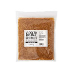 Krazy Sprinkles - Sugar Sands (1Lb, 1X Bag) Edible Decorative Sugar For Decorating Cakes, Ice Cream, Cookies, Pastries And Desserts By Bakell (White Pearl)