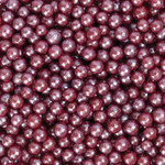 Krazy Sprinkles Cranberry Pearl 4Mm Sprinkle Beads - (1/2 Cup 1X Jar) | Sprinkles For Baking & Decorating By Bakell