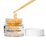 Bakell Edible Glitter Flakes | Vegan Edible Shimmer Flakes | Kosher Certified | Halal Certified | 100% Edible & Food Grade | Cakes, Cupcakes, Decoration (Metallic Gold, 4G) Bakell Edible Glitter Flakes | Vegan Edible Shimmer Flakes | Kosher Certified | Halal Certified | 100% Edible & Food Grade | Cakes, Cupcakes, Decoration (Metallic Gold, 4G)